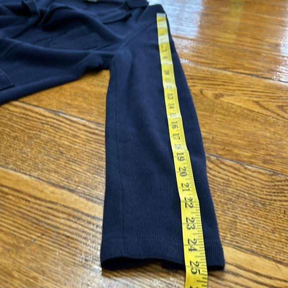 Lynn Ritchie cotton/bamboo blazer. Navy blue. Size Medium. - Picture 12 of 13